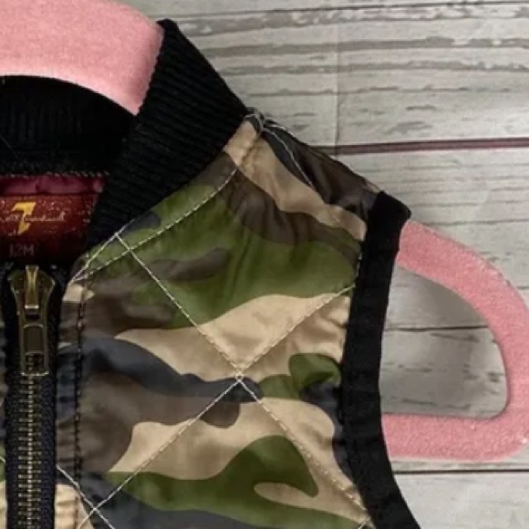 7 For All Mankind Baby Camo Vest - Picture 4 of 13